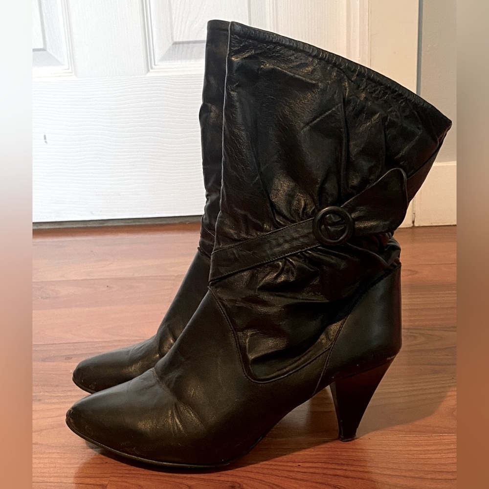 Vintage Black Boots